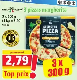 Norma Villa Gusto pizza margherita offre