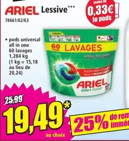 Norma Ariel Lessive offre