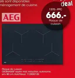 Möbel Martin AEG Plaque de cuisson offre