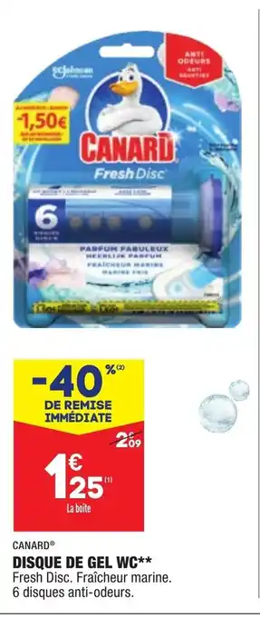ALDI Disque de Gel WC offre