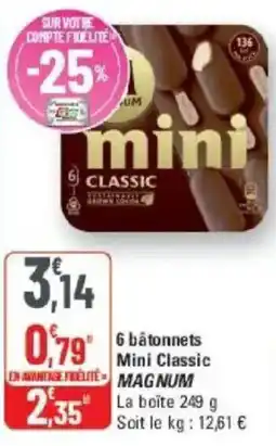 G20 MAGNUM Mini Classic offre