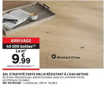 Forte Melio Sol stratifié