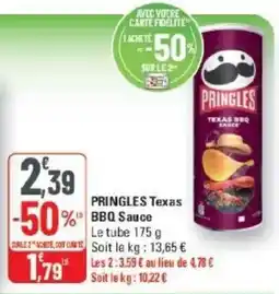 G20 PRINGLES Texas BBQ Sauce offre