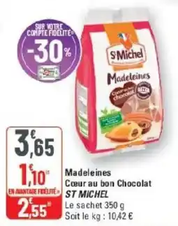 G20 ST MICHEL Madeleines offre