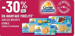 G20 Gerblé Sans Sucres offre
