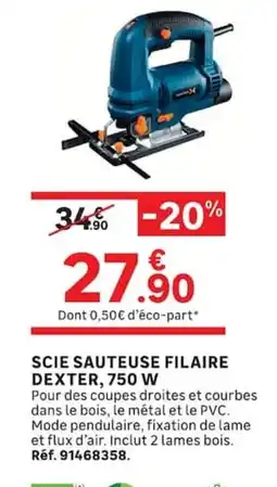 Leroy Merlin DEXTER SCIE SAUTEUSE FILAIRE offre