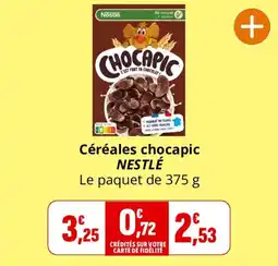 Coccimarket Nestlé Céréales chocapic offre