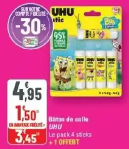 G20 UHU Bâton de colle offre