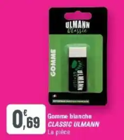 G20 ULMANN Gomme blanche offre