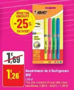 G20 BIC Surligneurs offre