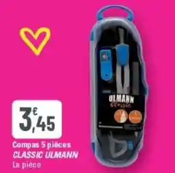 G20 ULMANN Compas 5 pièces offre