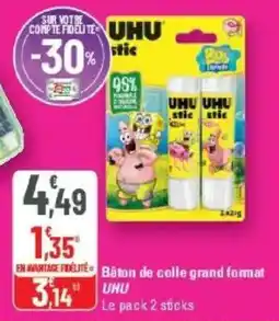 G20 UHU Bâton de colle offre