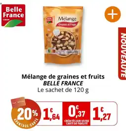 Coccimarket Belle France Mélange de graines et fruits offre