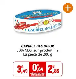 Coccimarket CAPRICE DES DIEUX offre