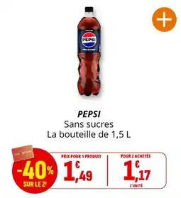 Coccimarket PEPSI Sans sucres offre