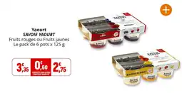 Coccimarket SAVOIE YAOURT Yaourt offre
