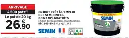 Leroy Merlin SEMIN Enduit prêt à l'emploi offre