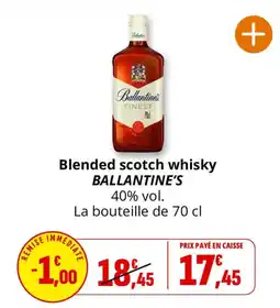 Coccimarket BALLANTINE'S Blended scotch whisky offre