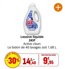 Coccimarket SKIP Lessive liquide offre