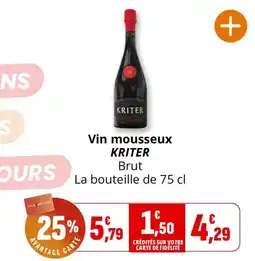 Coccimarket Kriter vin mousseux brut offre