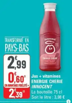 G20 innocent Energie Chérie offre