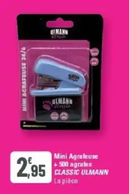 G20 ULMANN Mini Agrafeuse offre
