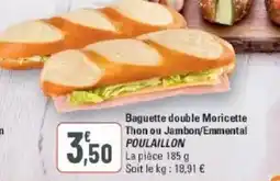 G20 Baguette double Moricette offre