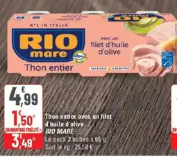 G20 RIO MARE Thon entier offre