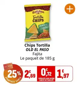 Coccimarket OLD EL PASO Chips Tortilla offre