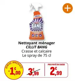 Coccimarket CILLIT BANG Nettoyant ménager offre
