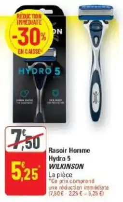 G20 WILKINSON Rasoir Homme Hydro 5 offre