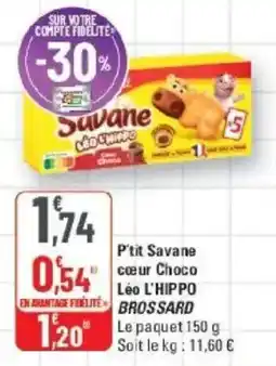 G20 Savane P'tit Savane cœur Choco Léo L'HIPPO offre
