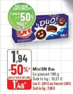 G20 Duo Mini BN Duo offre