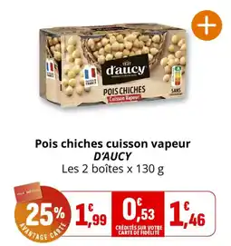 Coccimarket D'AUCY Pois chiches offre