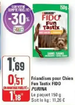 G20 FIDO Fun Tastix offre