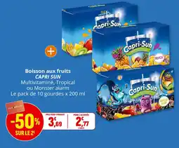 Coccinelle Supermarché Capri-Sun offre