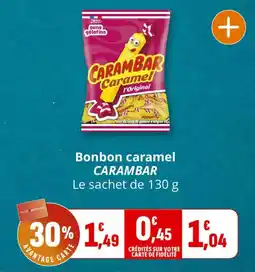 Coccinelle Supermarché CARAMBAR Bonbon caramel offre