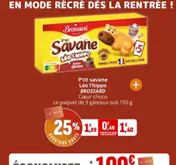 Coccimarket BROSSARD P'tit savane Léo l'hippo offre