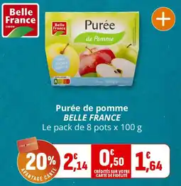 Coccimarket Belle France Purée de pomme offre