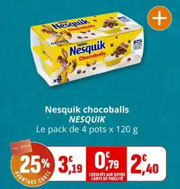 Coccimarket Nesquik Chocoballs offre