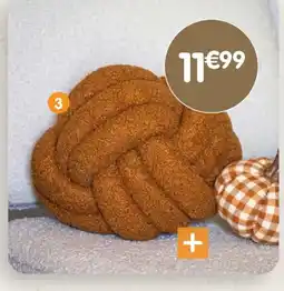 b&m Coussin noeud bouclette offre