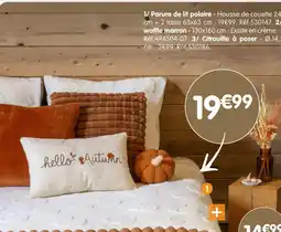 b&m Parure de lit polaire offre
