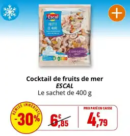Coccinelle Supermarché ESCAL Cocktail de fruits de mer offre