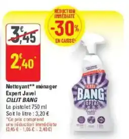 G20 CILLIT BANG Expert Javel offre