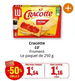 Coccinelle Supermarché LU Cracotte offre