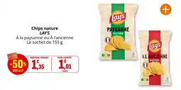 Coccinelle Supermarché Lay's Chips nature offre