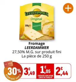 Coccinelle Supermarché LEERDAMMER Fromage offre