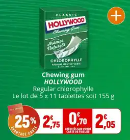 Coccinelle Supermarché HOLLYWOOD Chewing gum offre