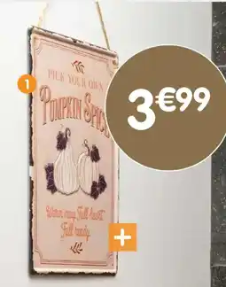 b&m Plaque métal à suspe offre