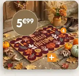 b&m Tapis hello autumn offre